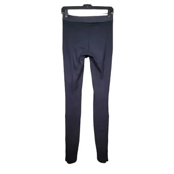 TheoryāBlackāSeamedĀ LeggingsāSzāP - Picture 2 of 9